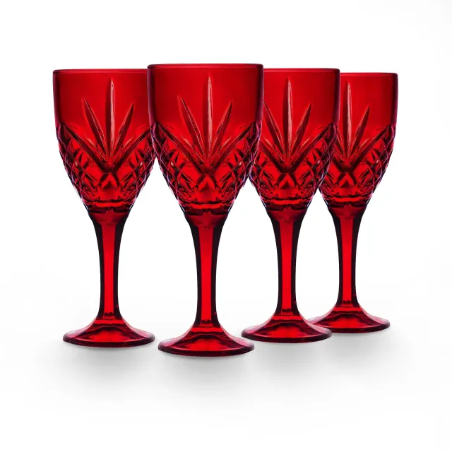 Godinger Dublin Crystal vinglas rød 4 stk