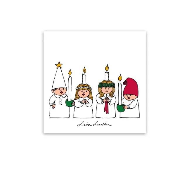 Opto Design Lucia servietter 33x33 cm 20 stk Larson