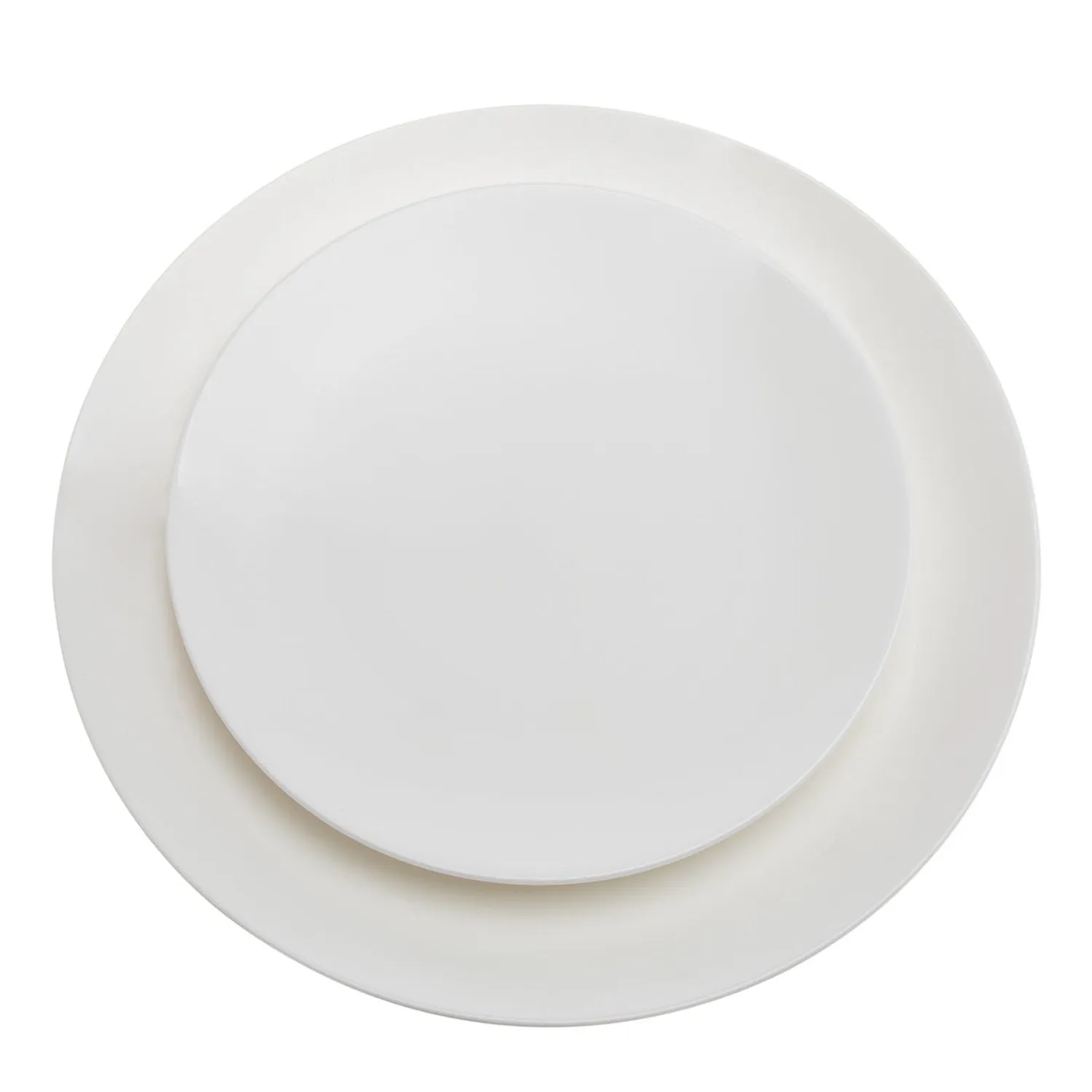 Godinger Lune middagsstel 16 dele hvidt benporcelæn