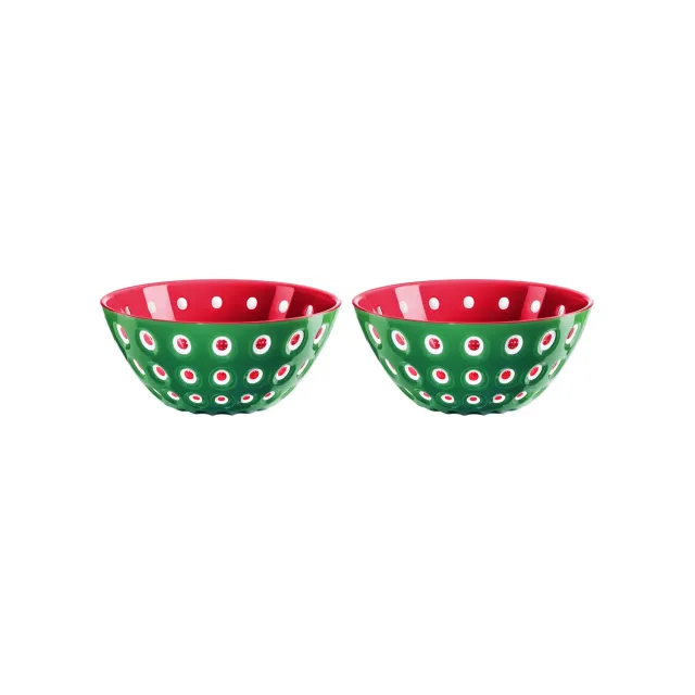 Guzzini Le Murrine skåle Ø12 cm 2 stk rød