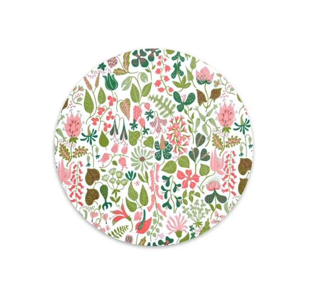 Opto Design Herbarium grydeunderlag Ø21 cm lyserød