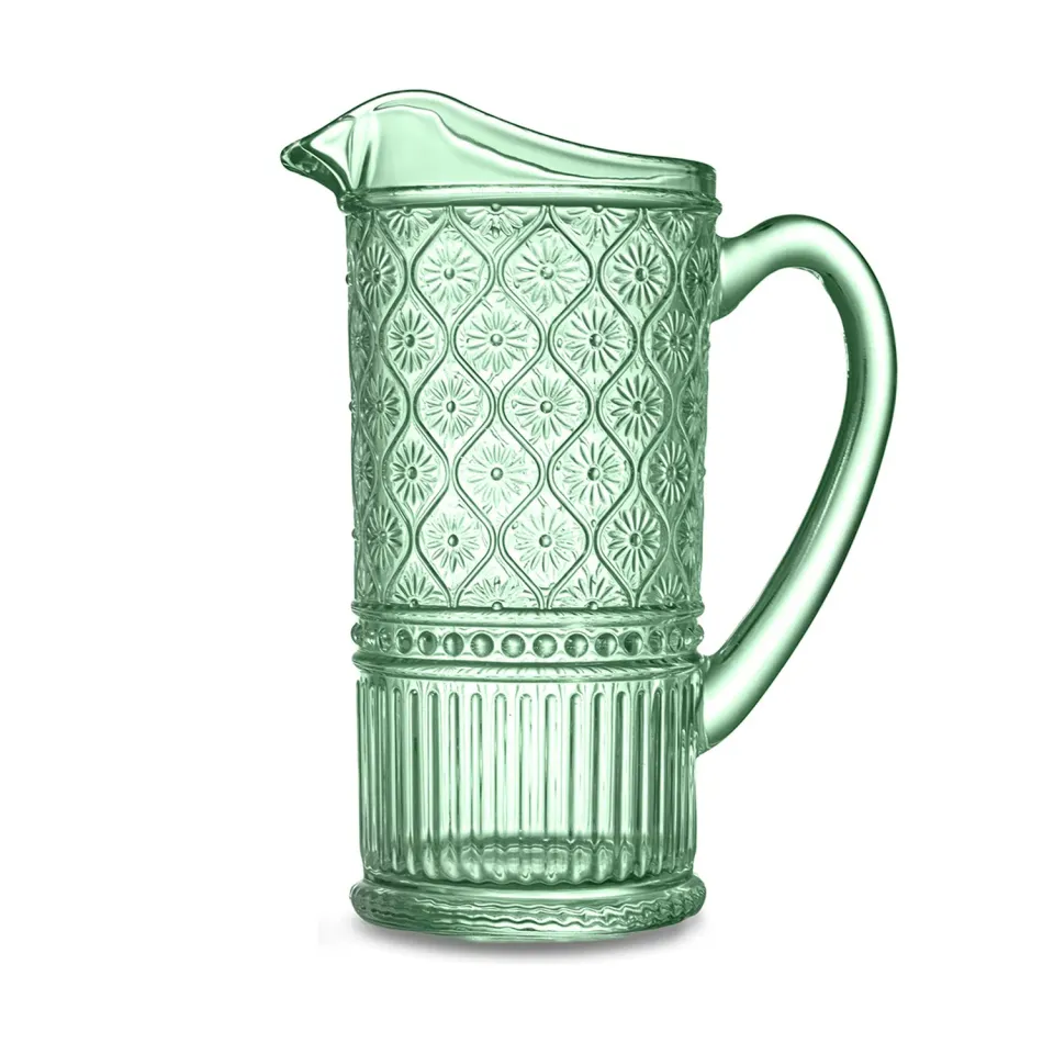 Godinger Claro glaskande grøn 33 oz præget glas