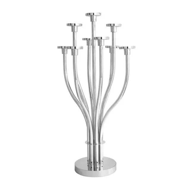 Godinger Tree Kandelaber 9-Armet Nikkel 91 cm