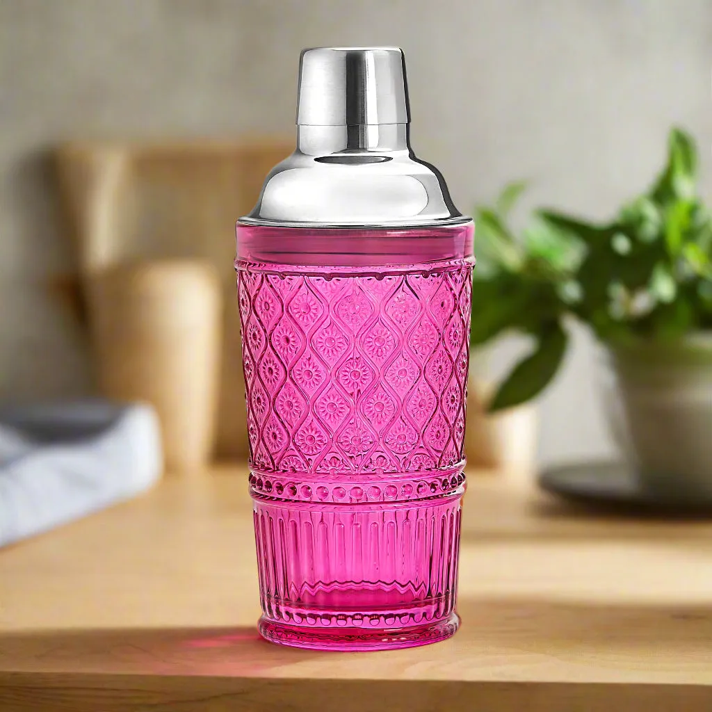 Godinger Claro cocktailshaker pink 17 oz
