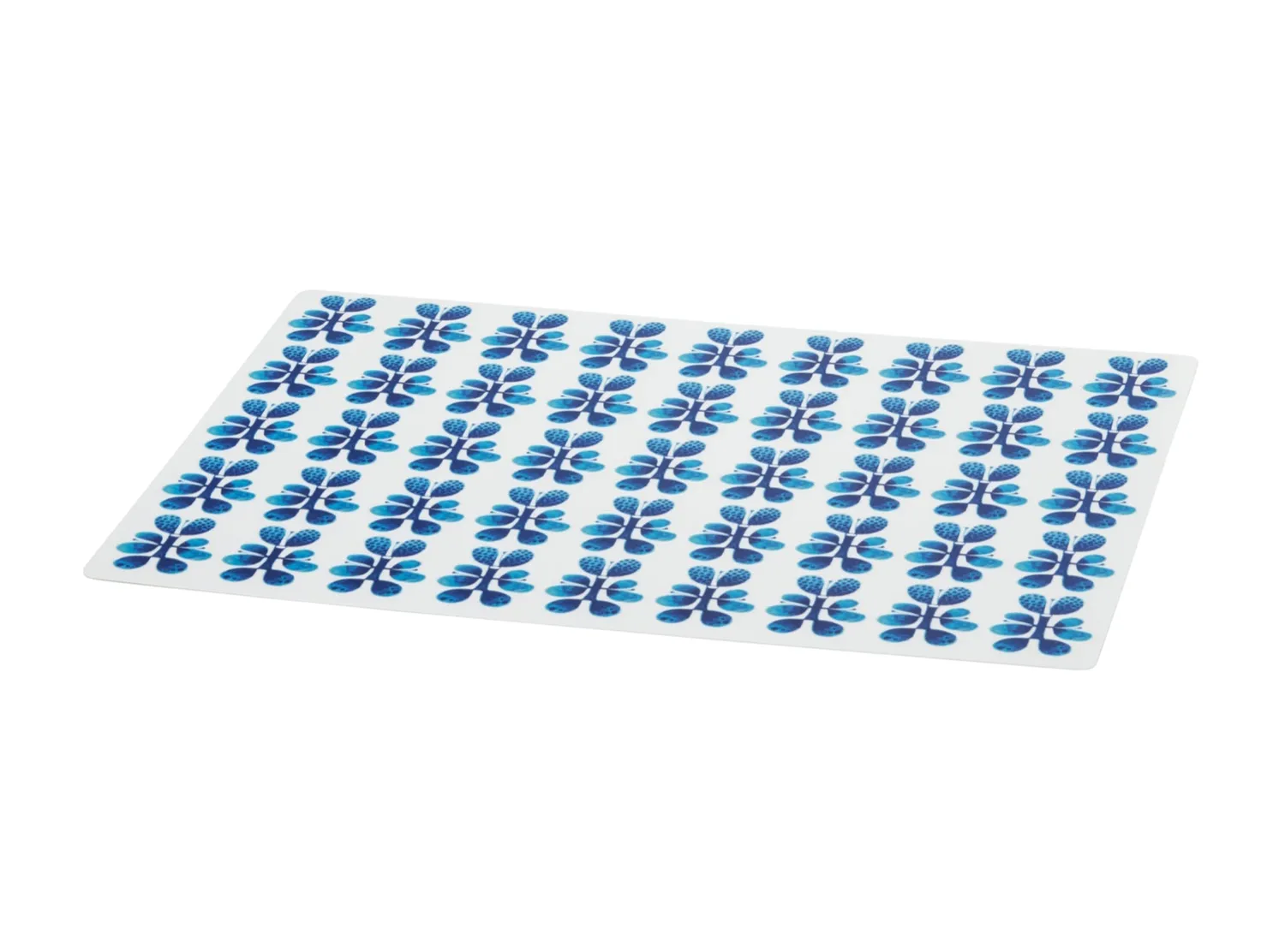 Opto Design Blues dækkeserviet 40x30 plast blå