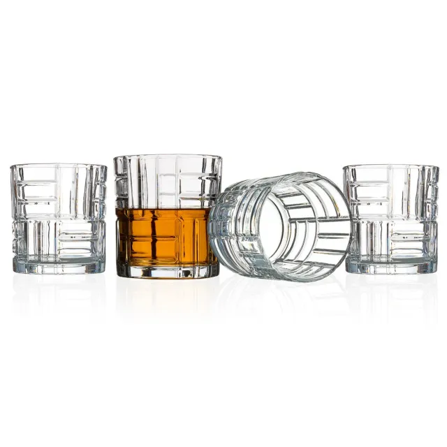 Godinger Mosaic whiskyglas 4 stk klar
