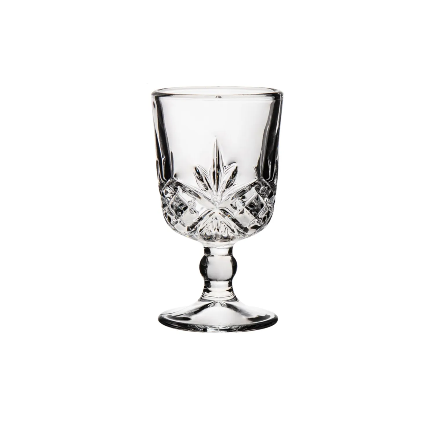 Godinger Dublin Crystal snapseglas 4 stk 2 oz slebet