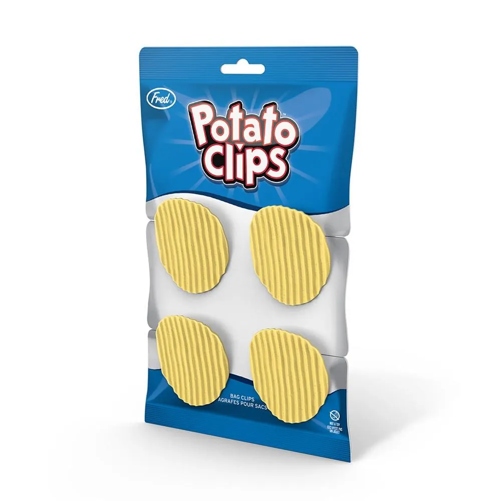 Fred Potato Clips poseclips kartoffelchips 4 stk