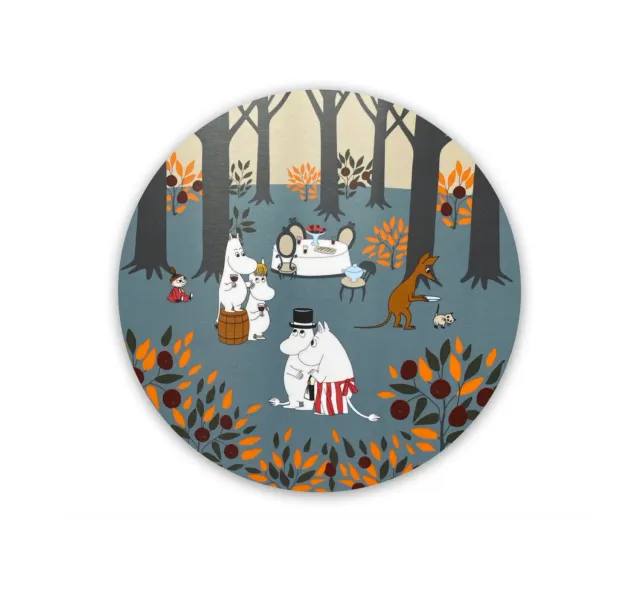 Opto Design Moomin Autumn Leaves grydeunderlag Ø21