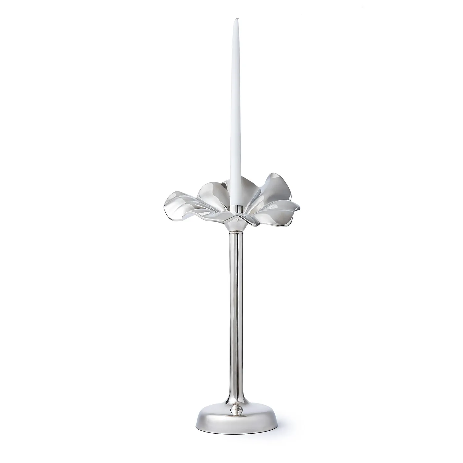 Godinger Blossom Platinum lysestage 47 cm