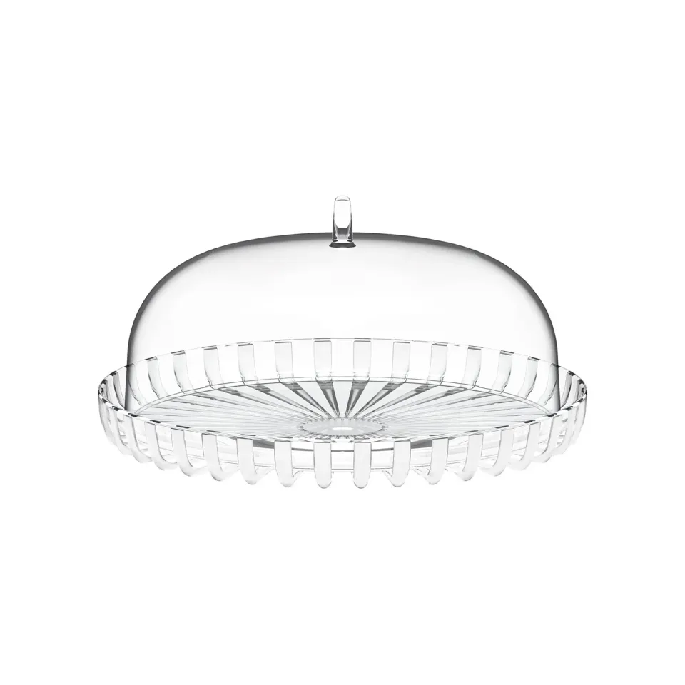 Guzzini Dolcevita kagefad med klokke biobaseret klar