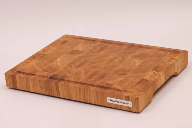 Doshka Monte Premium End Grain skærebræt eg 30x40