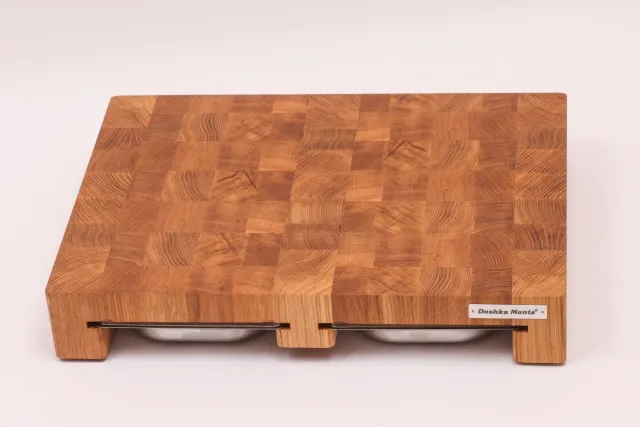 Doshka Monte Oak Grain skærebræt eg 30x40 gastronorm