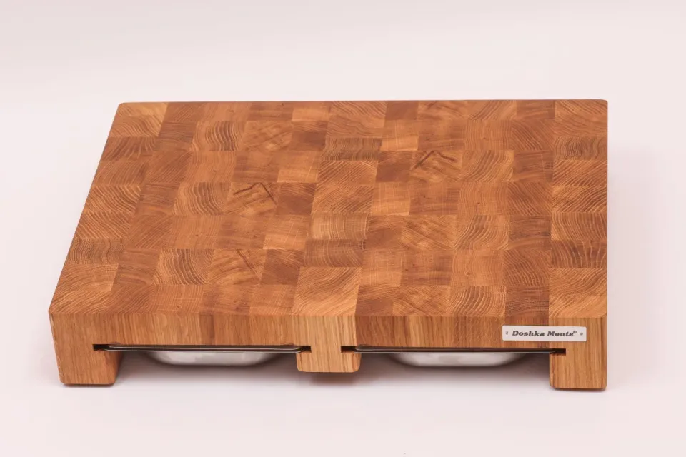 Doshka Monte Oak Grain skærebræt eg 30x40 gastronorm
