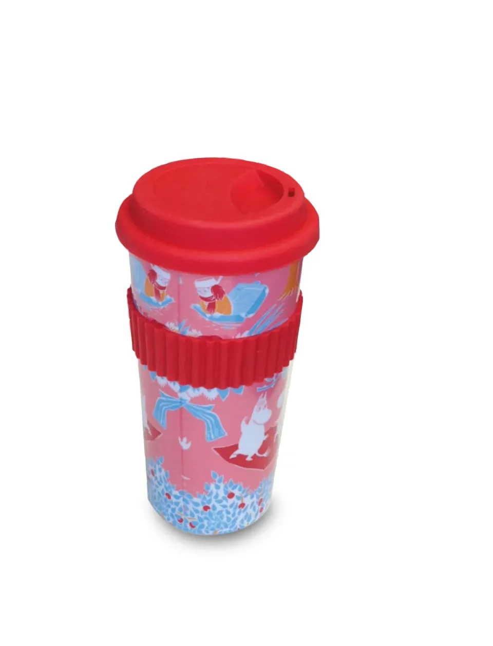 Opto Design Mumin Retro pink to-go krus 0,5 L melamin