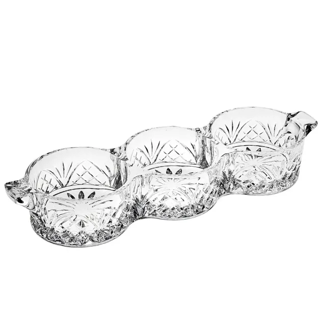 Godinger Dublin Triple Bottle flaskeholder klar krystal