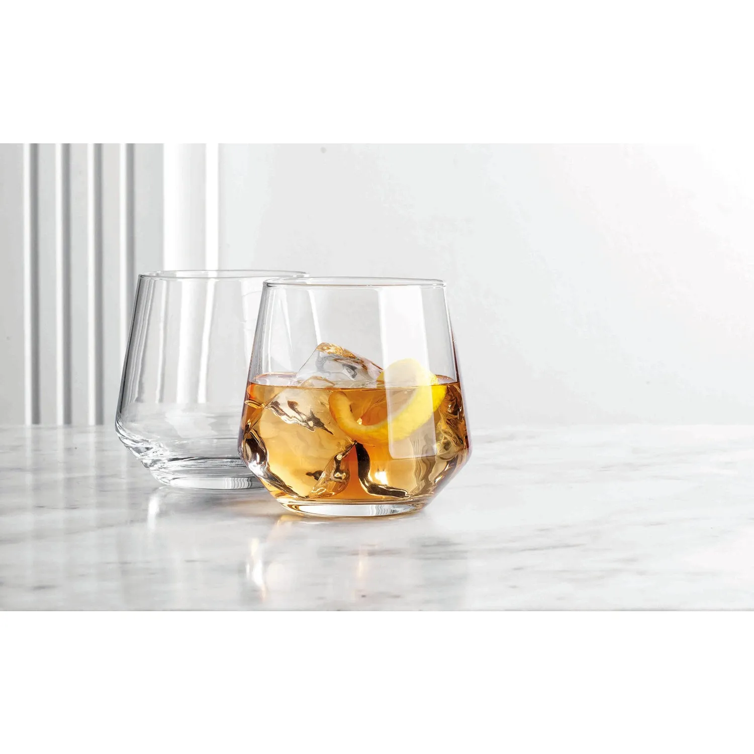 Godinger Marmont whiskyglas 4 stk klart krystal