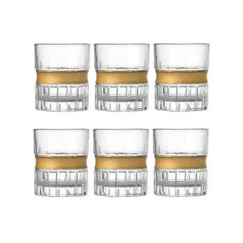 Godinger Regine shotglas goldband blyfri krystal