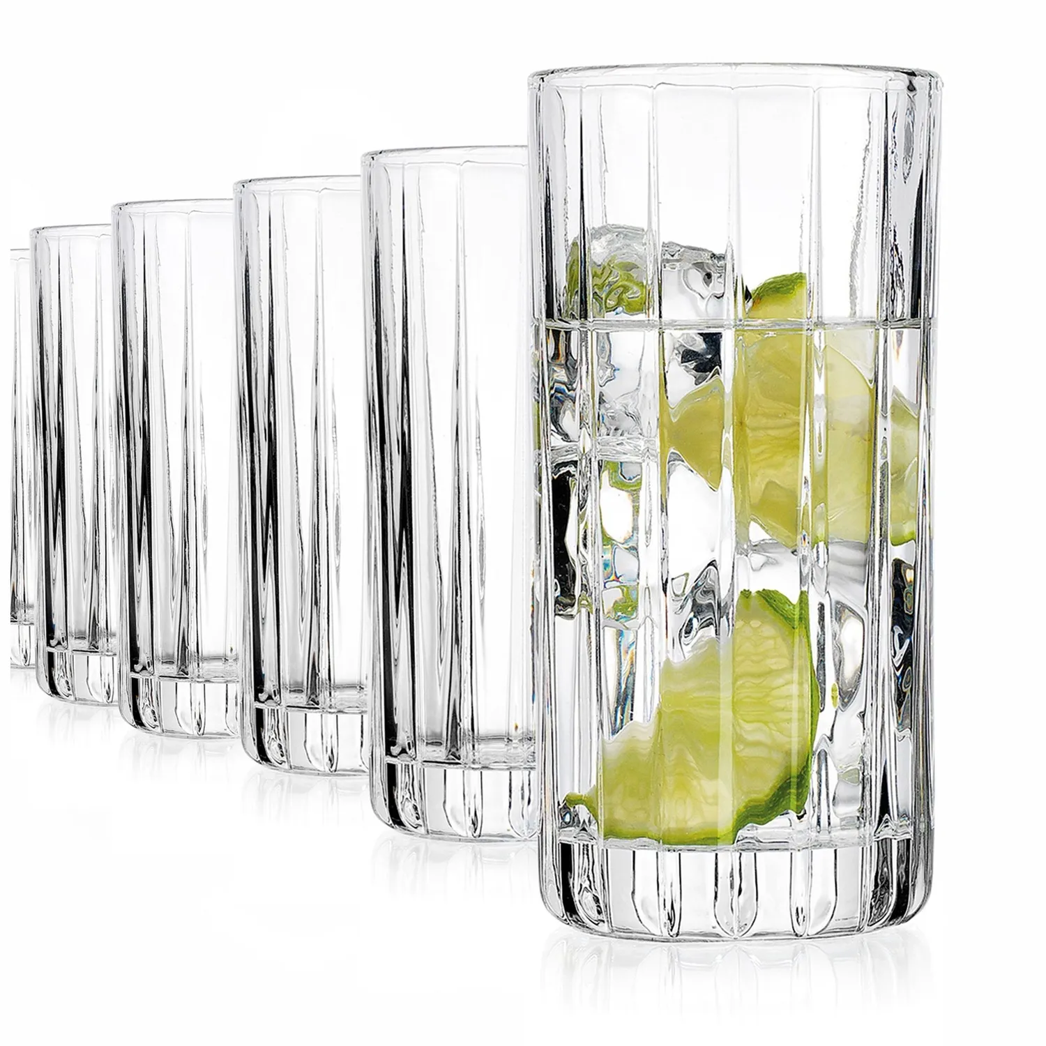 Godinger Parallels highball glas 6 stk krystal