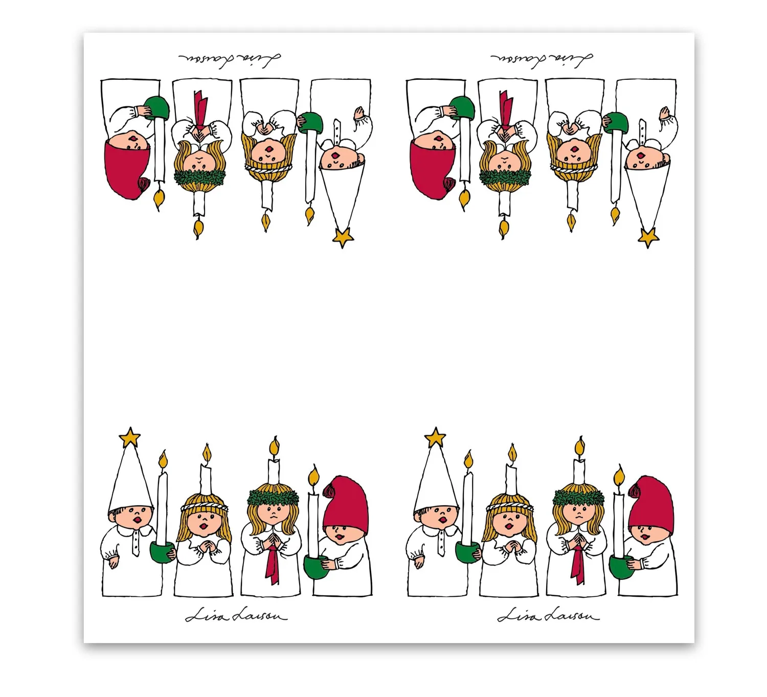 Opto Design Lucia servietter 33x33 cm 20 stk Larson