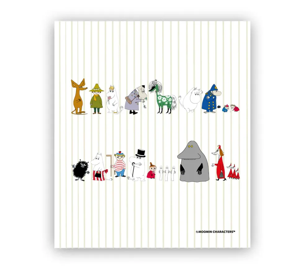 Opto Design Moomin Online karklud 17x14,5 bomuld