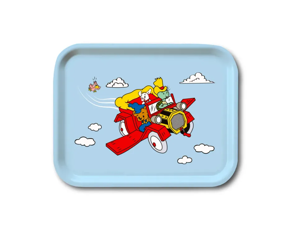 Opto Design Skalman Flying Car bakke 27x20 cm birk