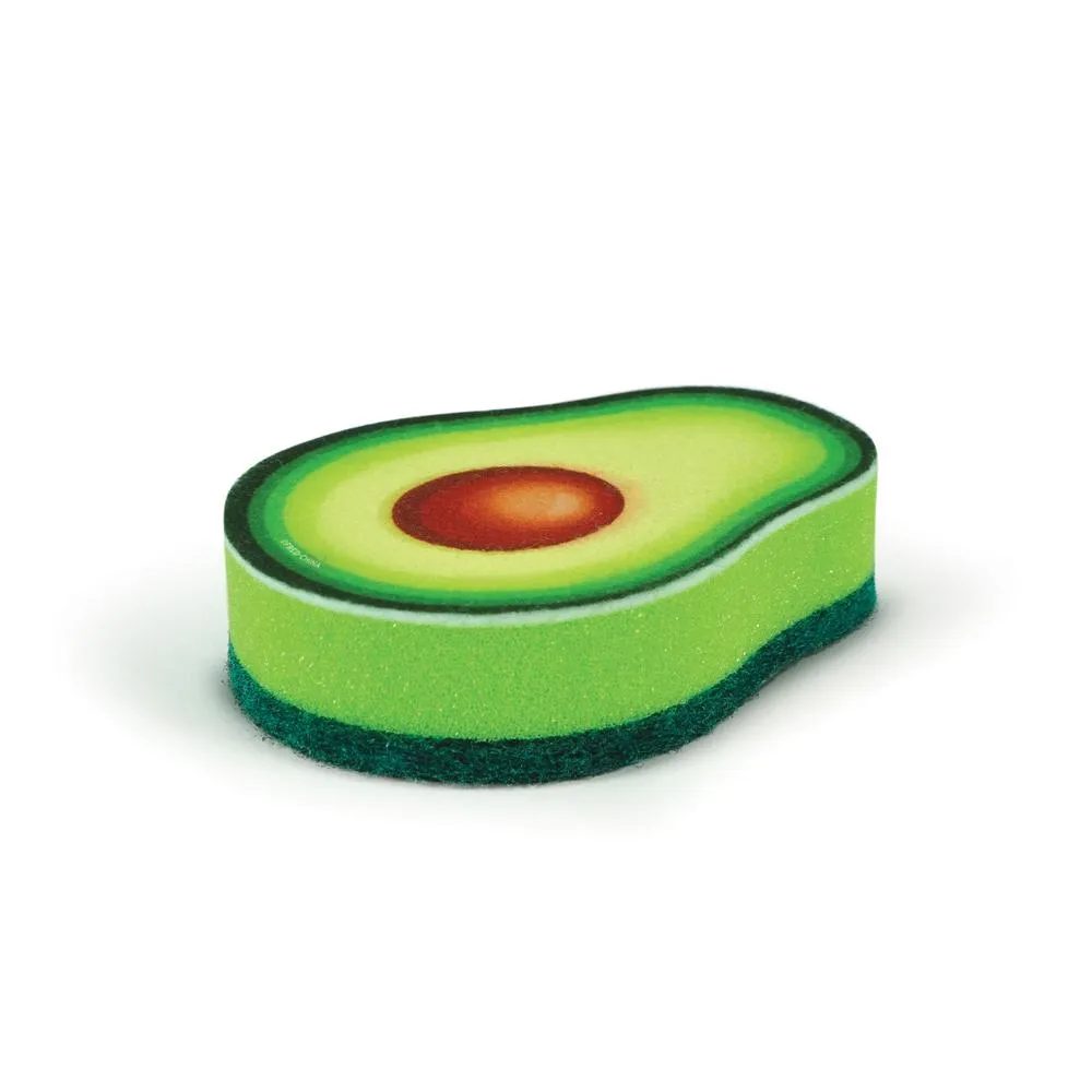 Fred Just Ripe avocadosvamp køkkensvamp 3-lags grøn