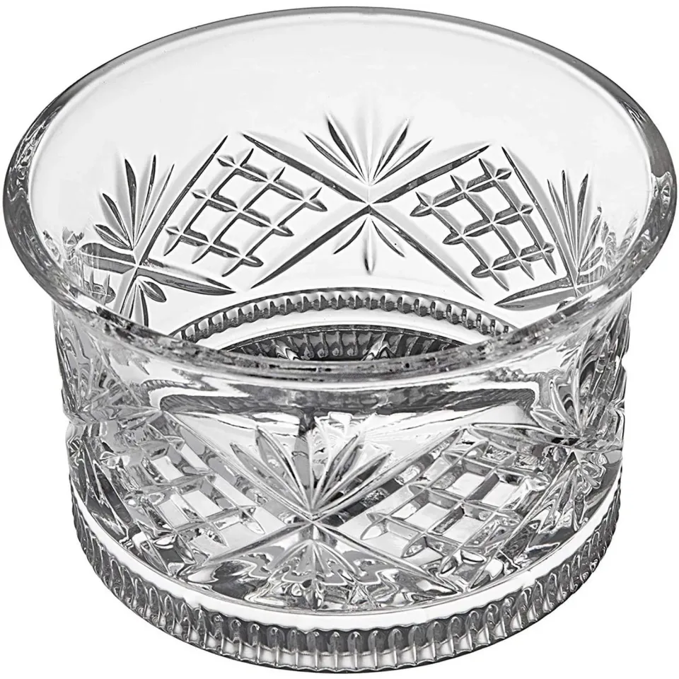 Godinger Dublin Crystal Wine Bottle Coaster flaskecoaster krystal
