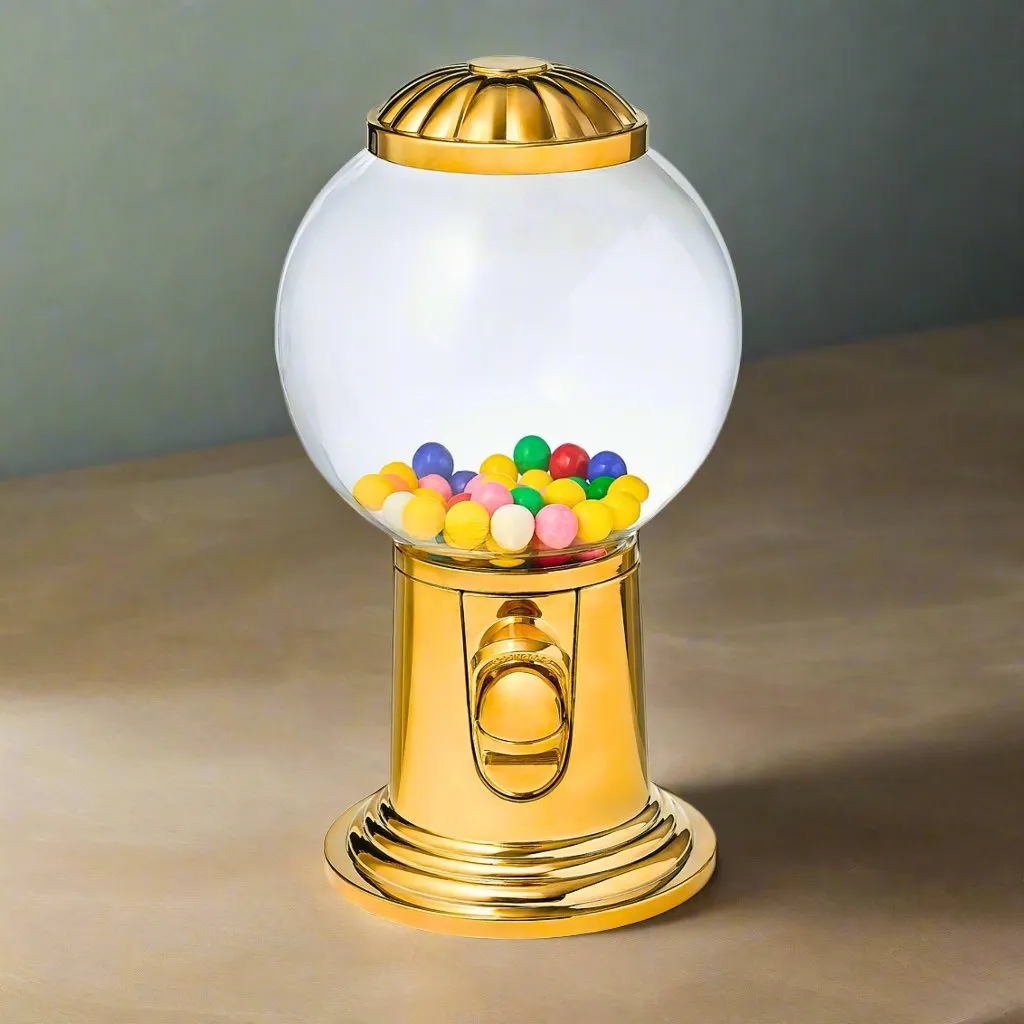 Godinger Adams slikdispenser guld klar 1,15 liter akryl