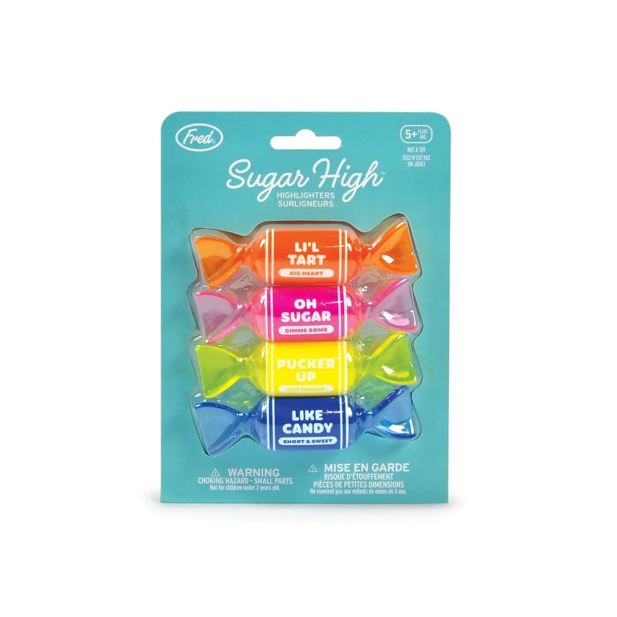 Fred Sugar High highlighters 4-pak pastel