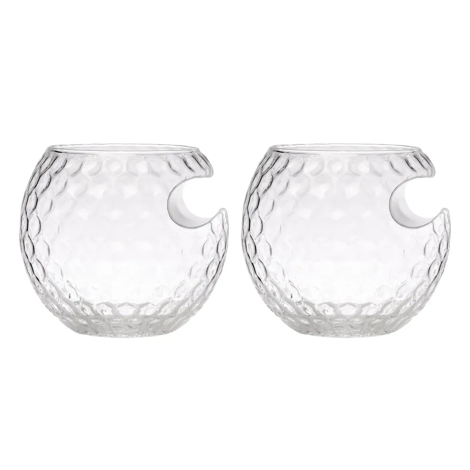 Godinger Golf Ball whiskyglas 2 stk cigar krystal