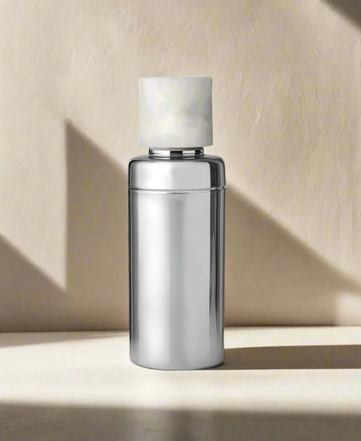 Godinger Azure cocktailshaker hvid mat 20 oz