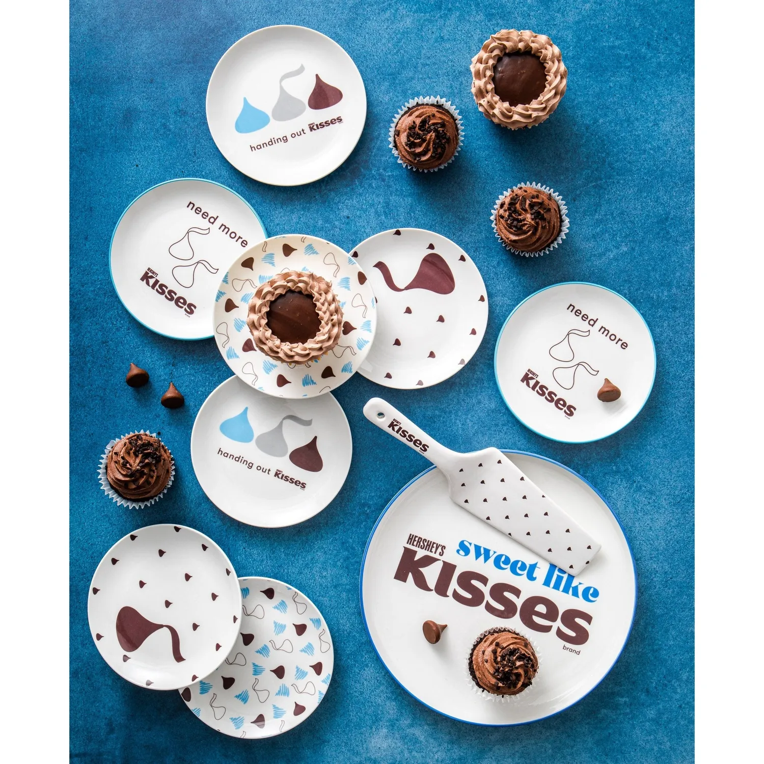 Godinger Hershey's Kisses desserttallerken 4 stk