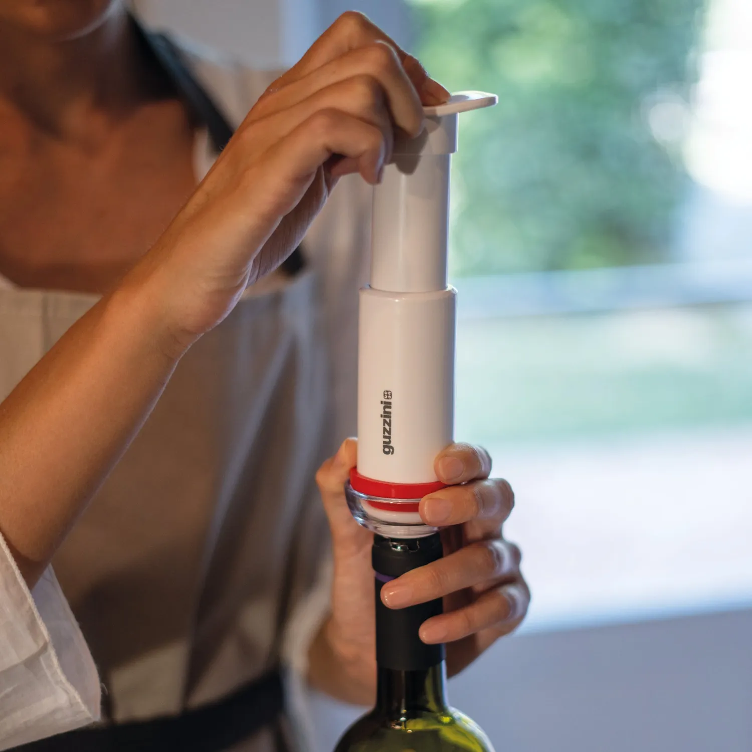Guzzini Save-It vakuumpumpe manuel til opbevaring
