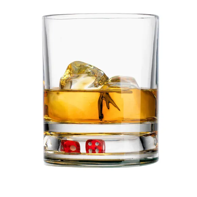 Godinger Craps Shoot Double Old Fashion whiskyglas 10oz