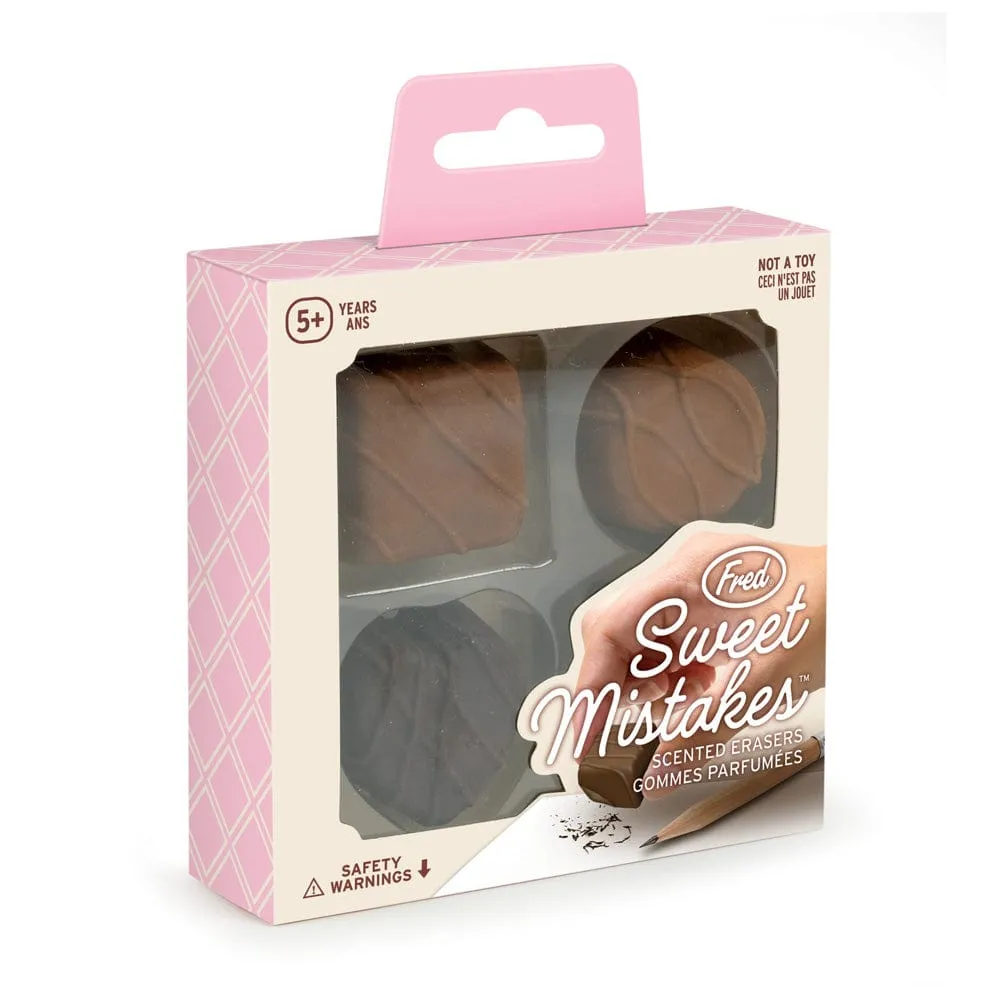 Fred Sweet Mistakes Chocolate viskelæder 4 stk duft