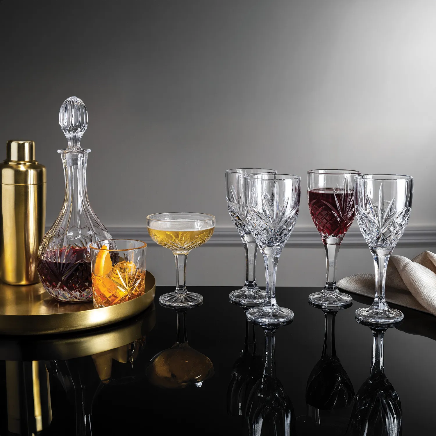 Godinger Dublin vinglas krystal 4 stk 295 ml