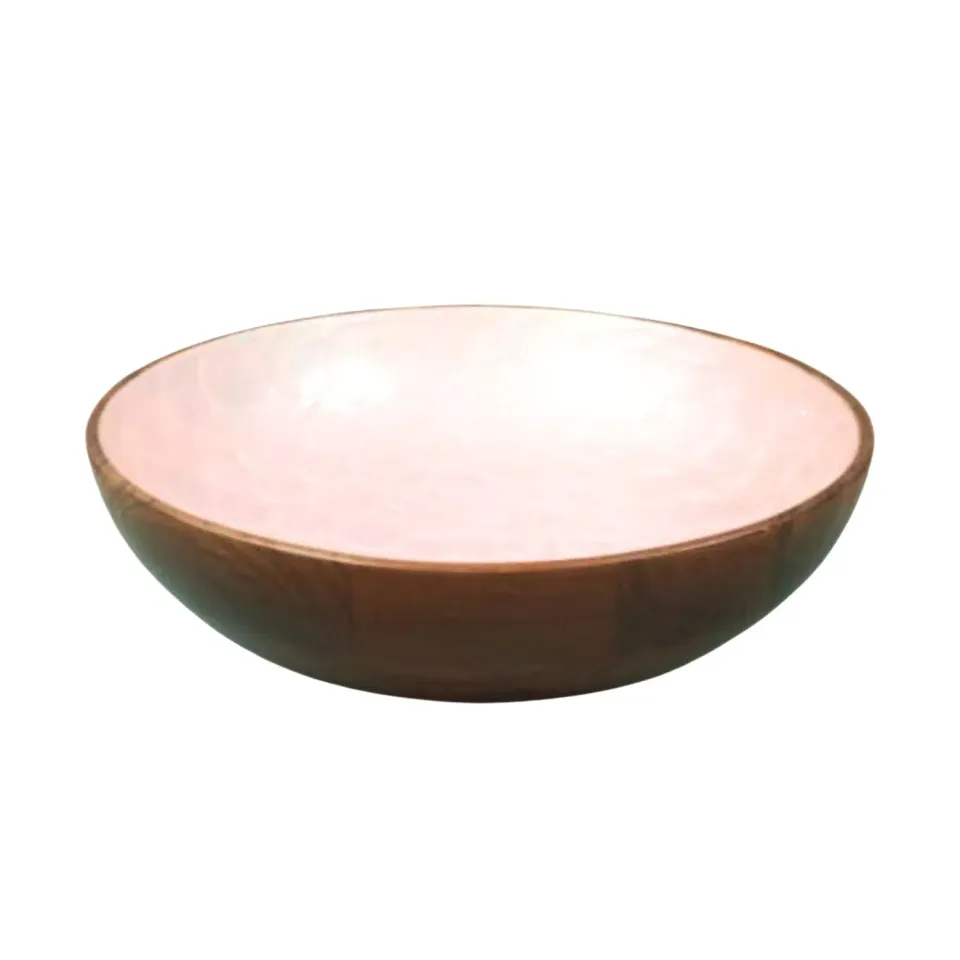 Godinger Capri serveringsskål pink mangotræ
