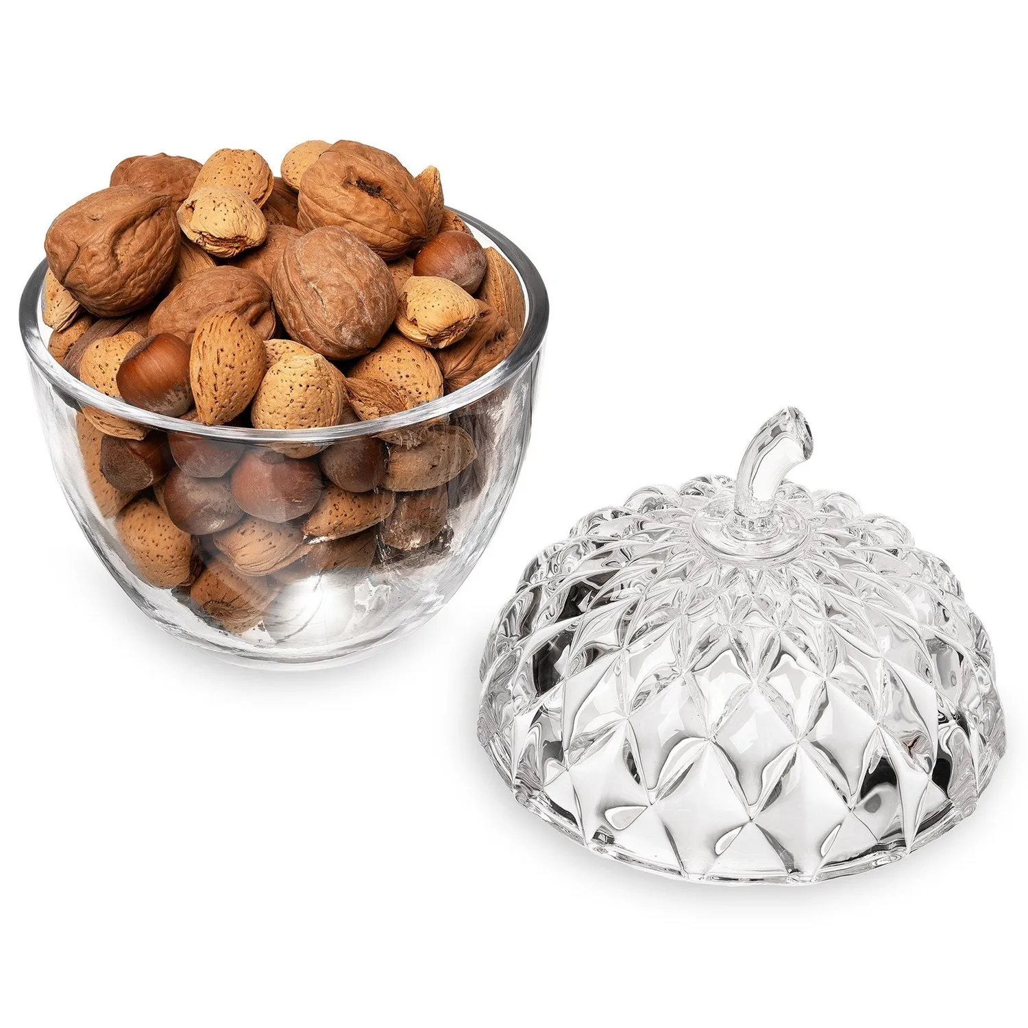 Godinger Harvest Acorn krukke klar krystal 20oz