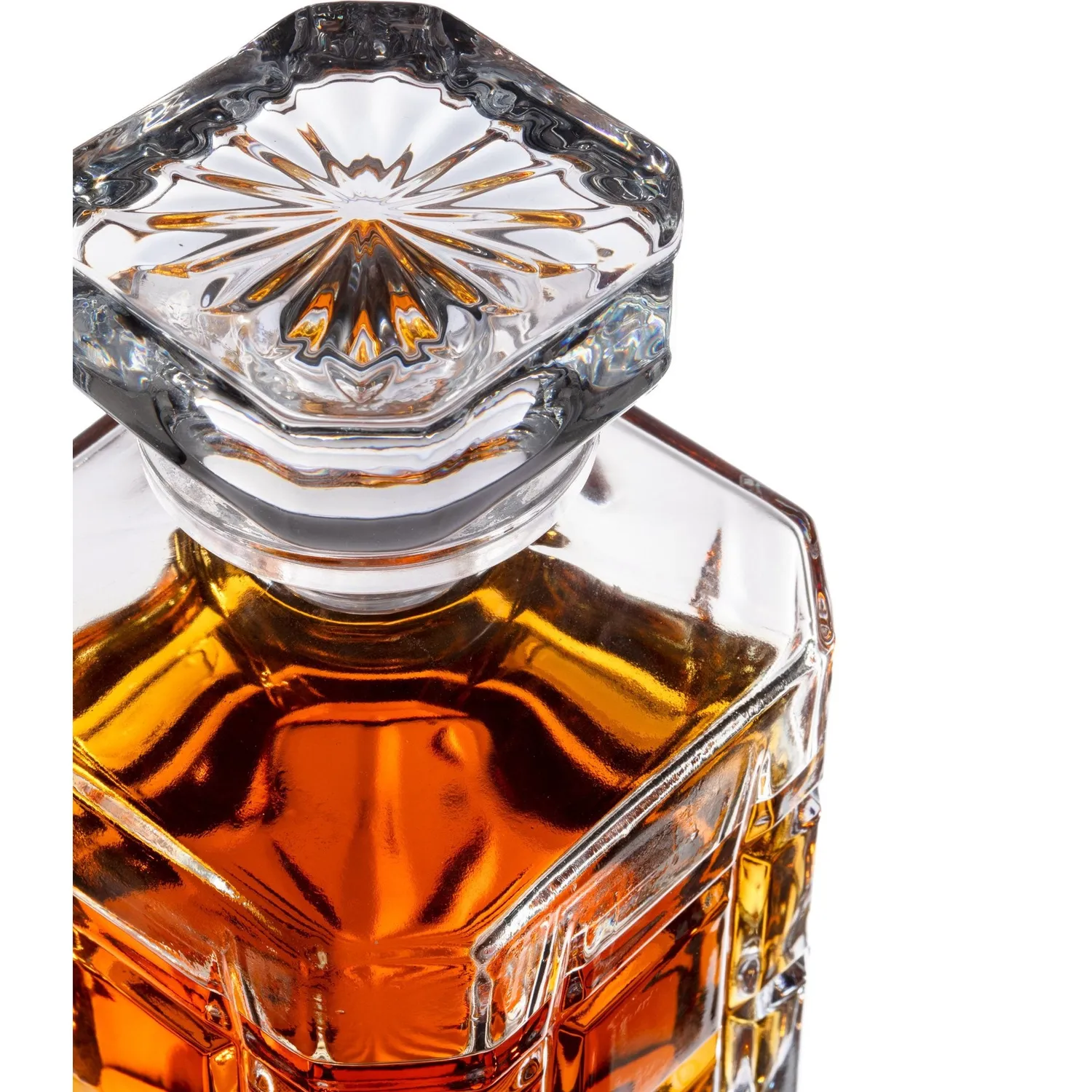 Godinger Radius whiskeykaraffel krystal 828 ml klar