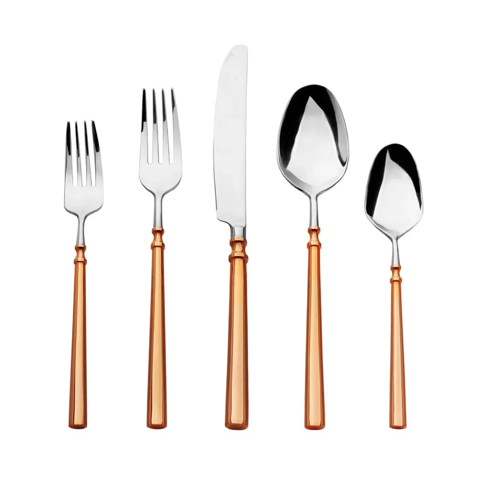 Godinger Regal Copper 20 Piece Flatware Set bestiksæt 4 pers kobber