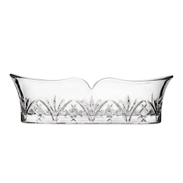 Godinger Dublin Crystal Fork & Spoon Caddy bestikholder klar blyfri