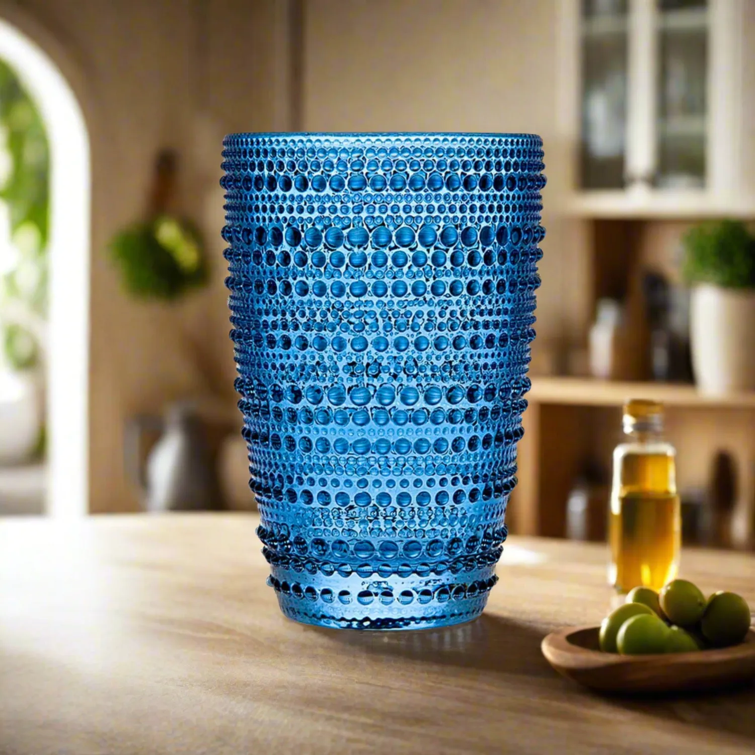 Godinger Lumina Blue highballglas blå 4 stk