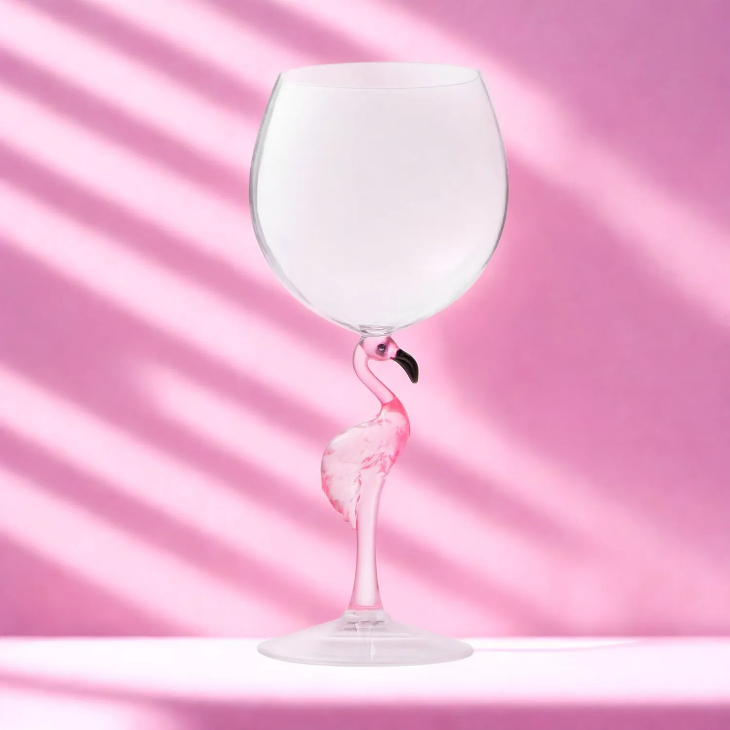 Godinger Flamingo vinglas akryl lyserød 55 cl