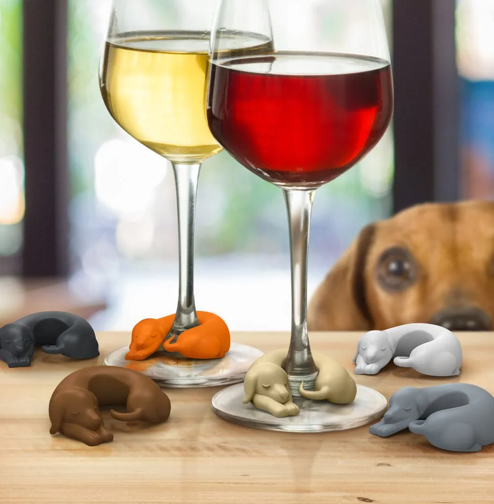 Fred Winer Dogs vinsæt 3 dele gravhund silikone