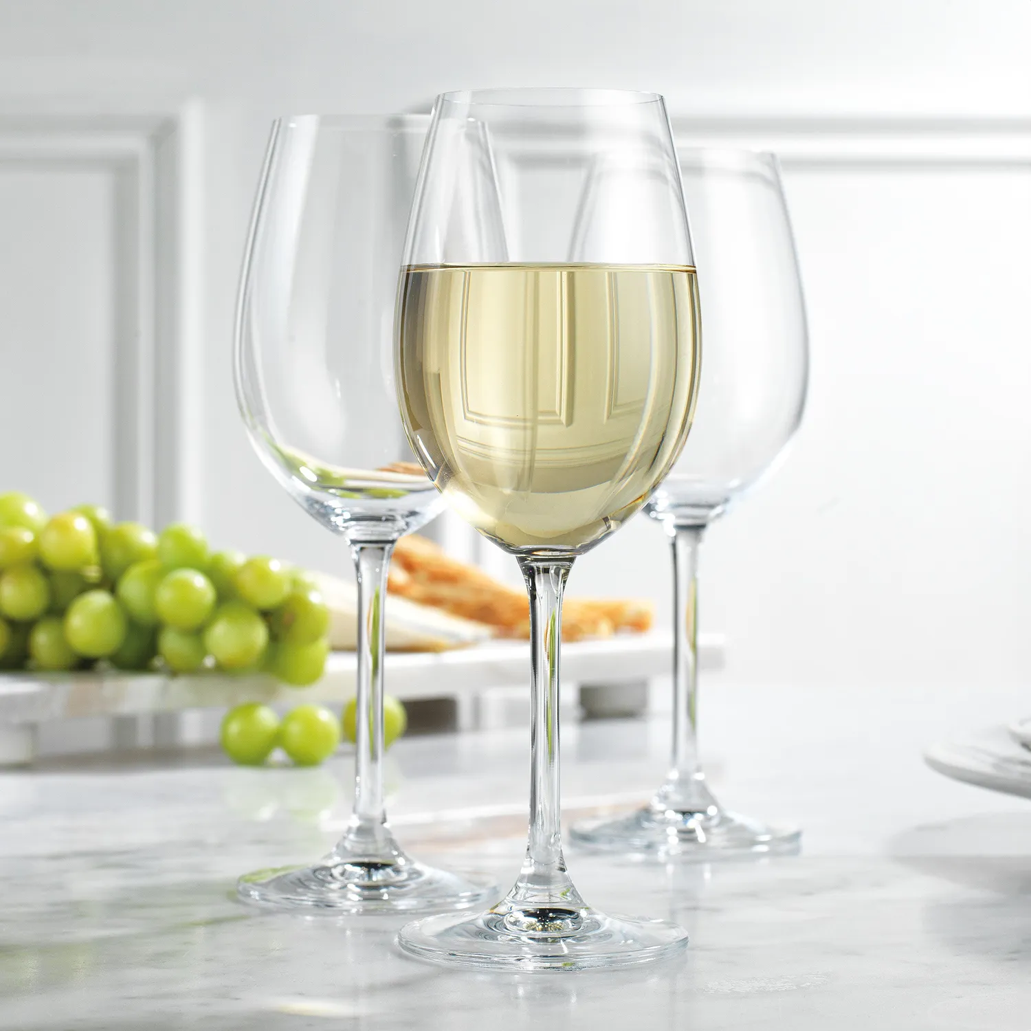Godinger Meridian hvidvinsglas 4 stk klar