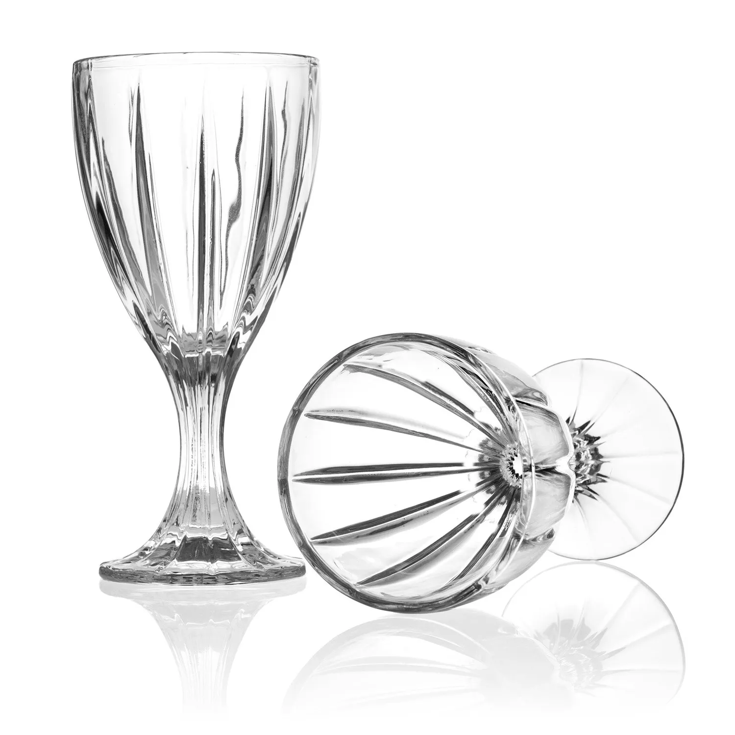 Godinger Parallels pokalglas krystal sæt med 4