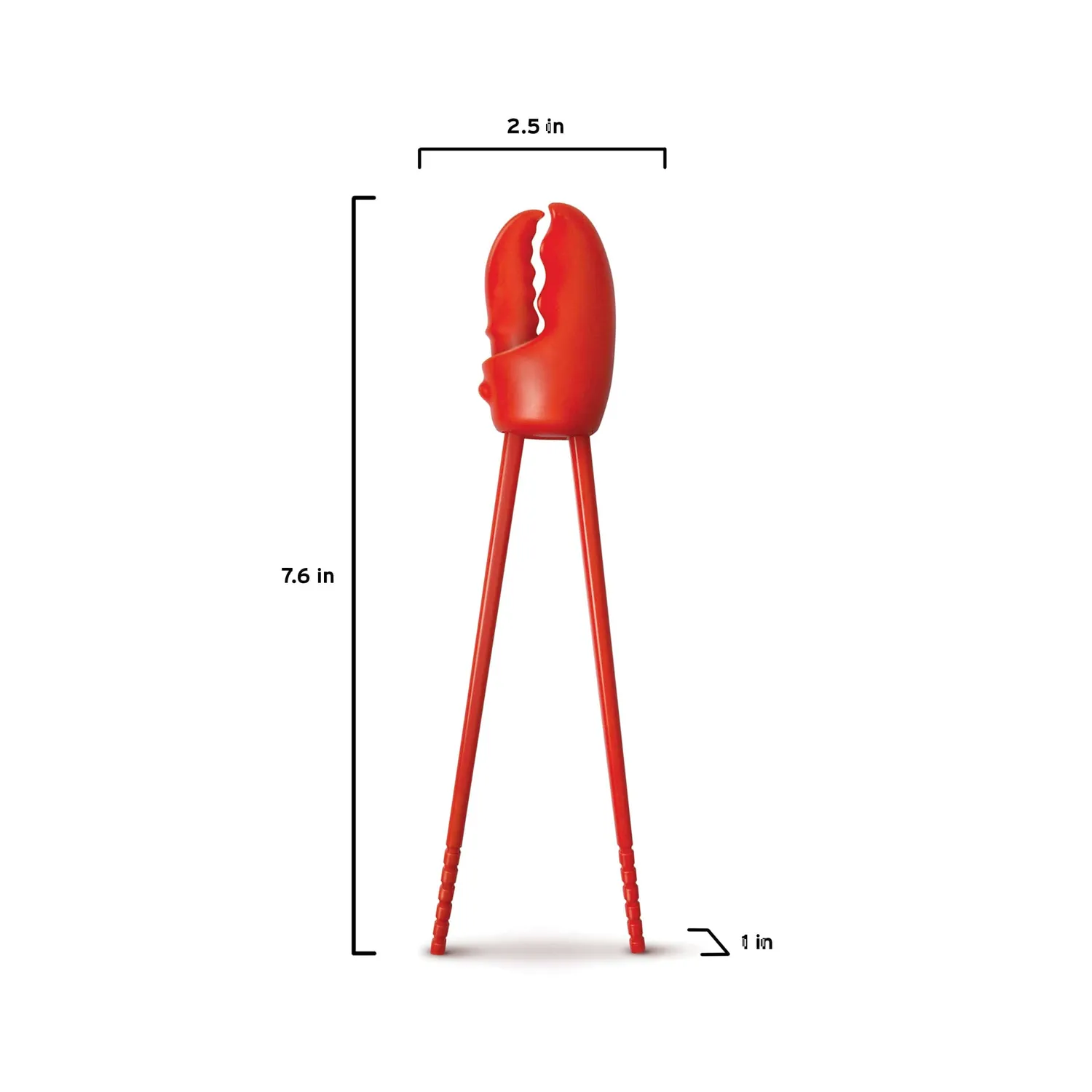 Fred Munchtime Lobster spisepinde til børn rød
