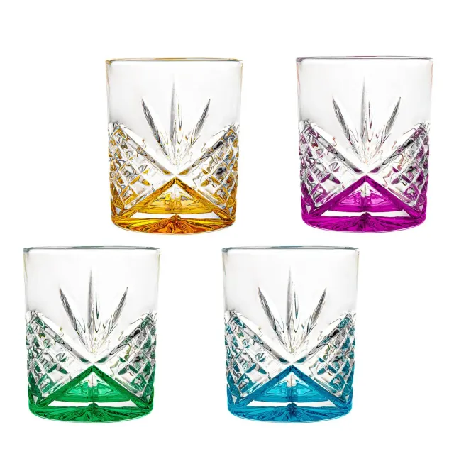 Godinger Dublin Rainbow whiskyglas 4 stk krystal