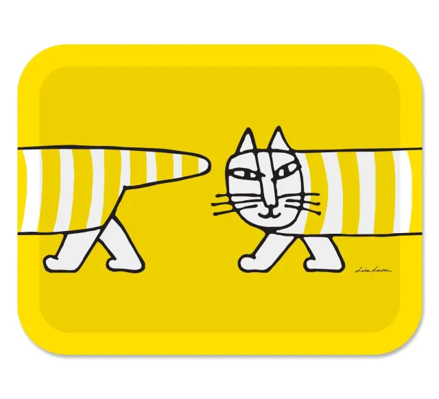 Opto Design Mikey Yellow bakke 43x33 cm gul birk